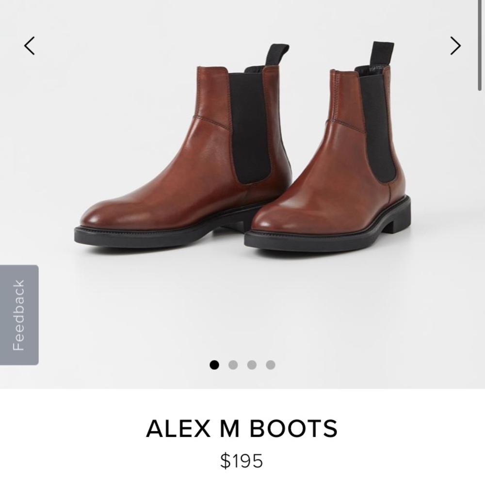 Vagabond Alex M Chelsea boots size 8.5 US